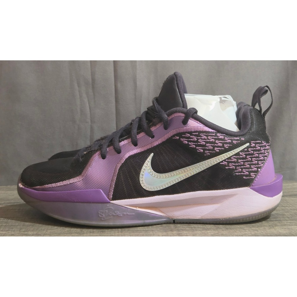 Nike Sabrina 2 Court Vision Athletic Basketball Shoes Youth Size 4.5Y Purple - Picture 10 of 10